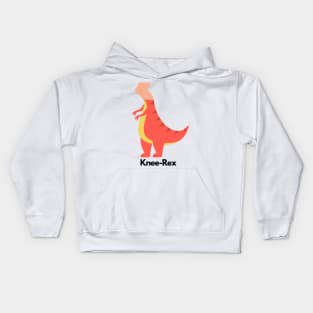 Humor | Knee-Rex | Dinos | Dinosaurs | Bee | Gift for Dino Fans Kids Hoodie